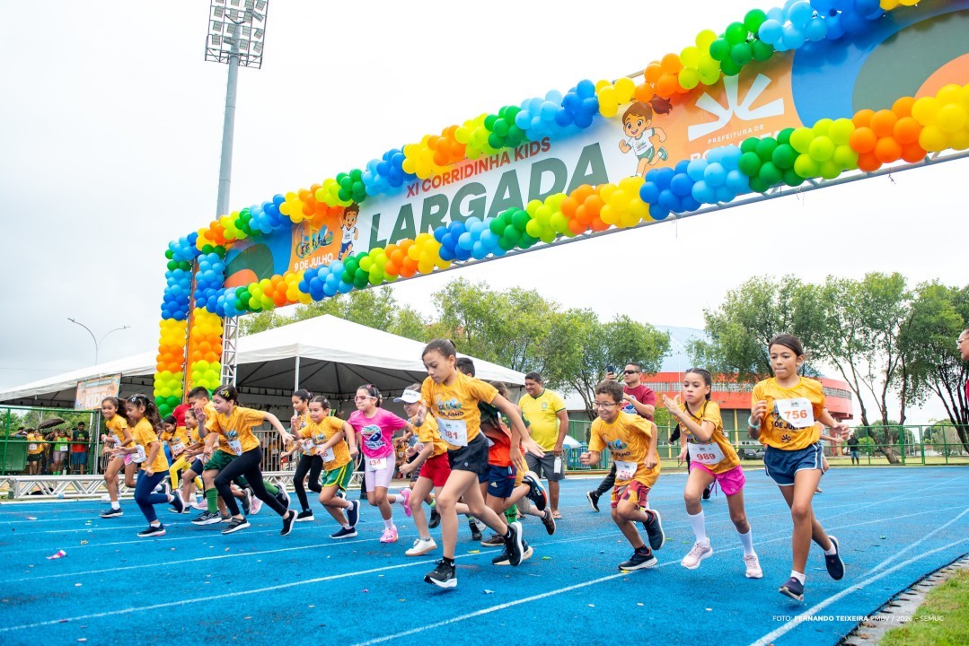 BV 136 ANOS - Muito além da vitória, Corridinhas Kids e Baby celebram inclusão de crianças na prática esportiva - Prefeitura Municipal de Boa Vista