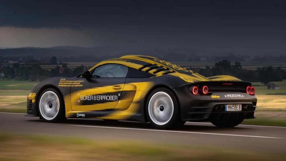 Goodwood 2026: RUF traz de volta o lendário motor boxer de 8 cilindros dos Porsche de competição em um protótipo biturbo de mais de 1.000 cv e câmbio manual