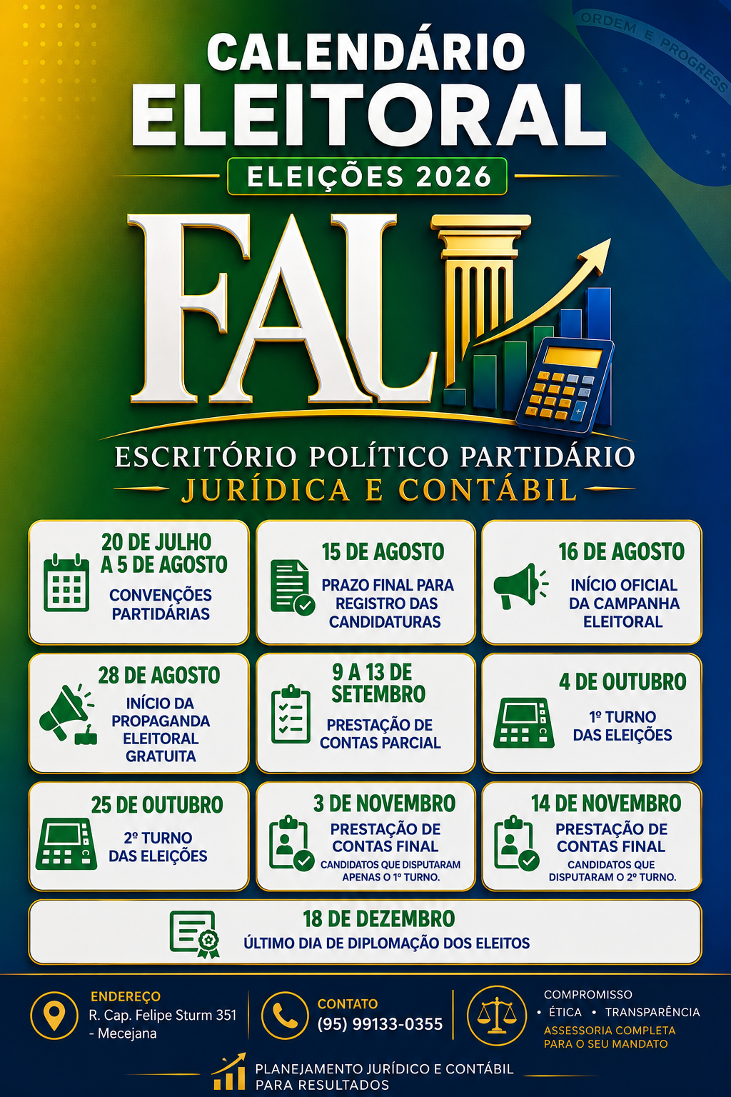 Calendário eleitoral começa a mobilizar partidos e eleitores em todo Roraima